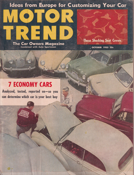 Motor Trend - 1953 October