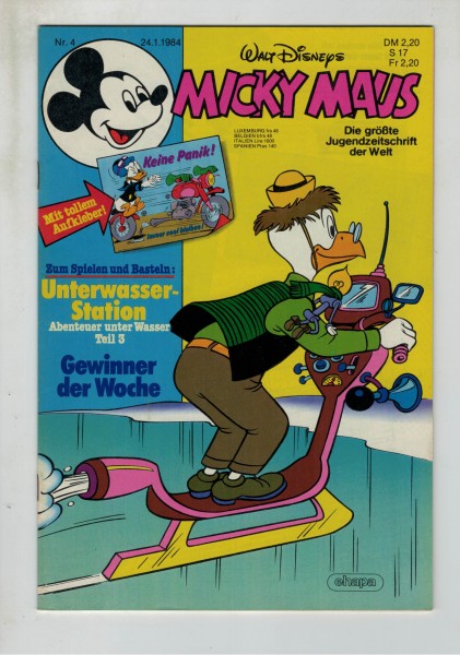 Micky Maus 1984 Nr. 04 / 24.01.1984