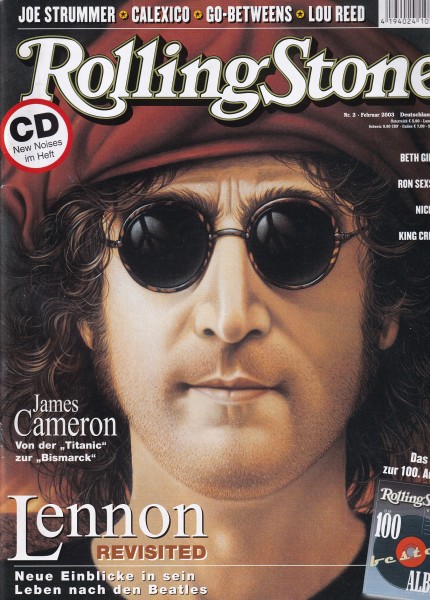 Rolling Stone 2003-02 Februar - Ausgabe 100 - John Lennon, James Cameron, Joe Strummer - mit CD
