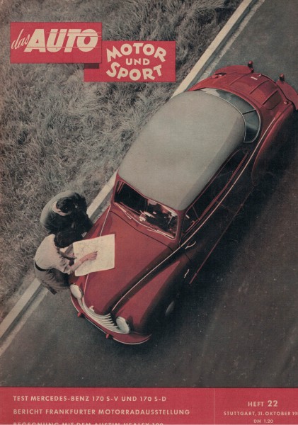Auto Motor und Sport 1953 Heft 22-31.10.1953