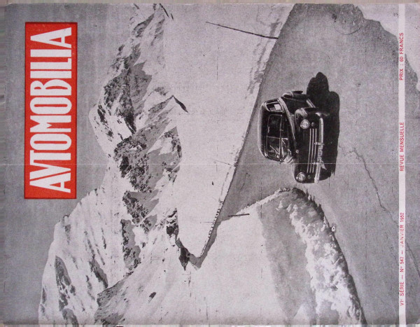 Automobilia - Janvier 1952 - No. 547