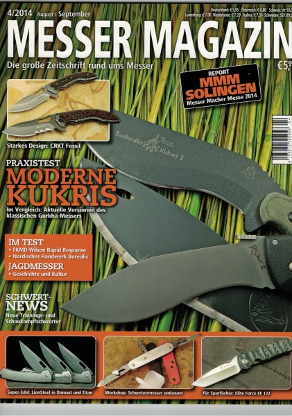 Messer Magazin, 2014/04, August/September