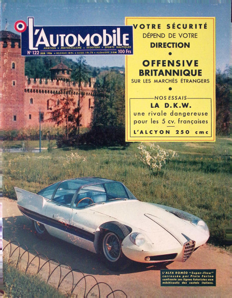 L´Automobile No. 122 - Juin 1956