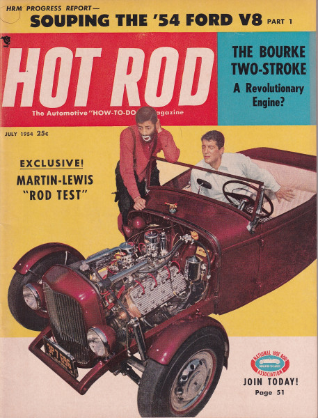 Hot Road Magazine - 1954 July