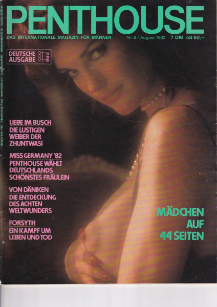 Penthouse - 1982-08 August - Deutsche Ausgabe