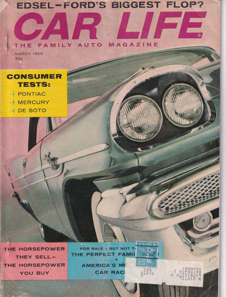 Car Life - 1958 March