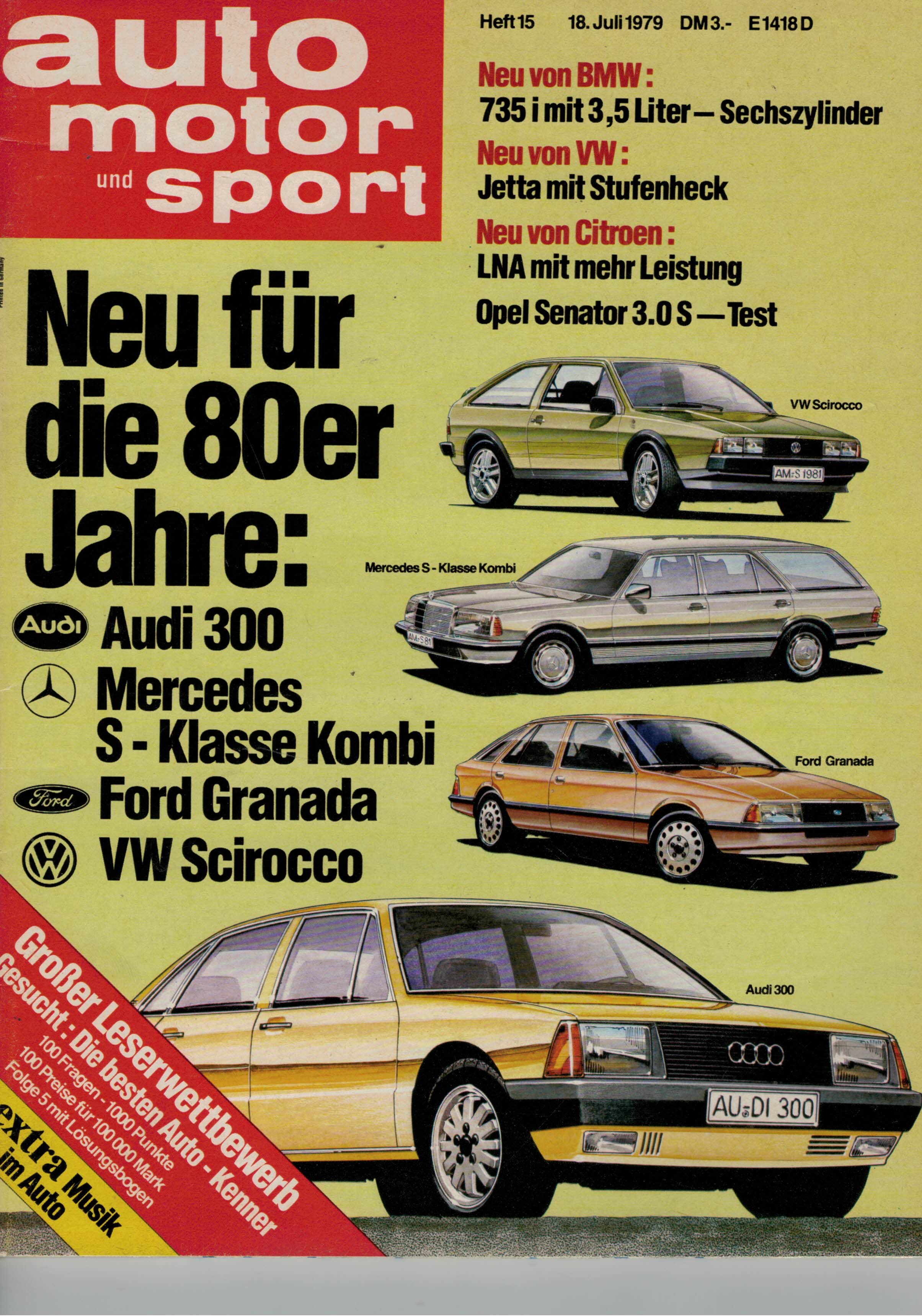 Auto Motor und Sport 1979 Heft 15-18.07.1979 zeitschriften-shop.de Foto