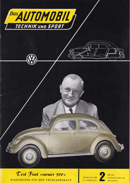 Das Automobil - Technik und Sport - Februar 1958