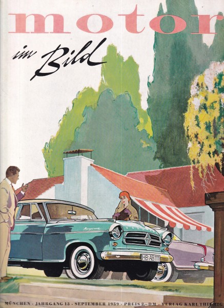 Motor im Bild - 1959 September