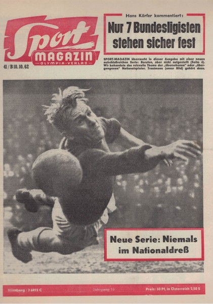 Sport Magazin - 1962 41 B - 10.10.1962
