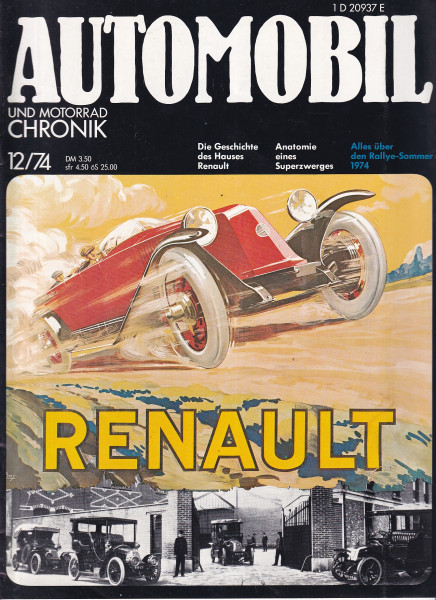 Automobil und Motorrad Chronik - 1974 - 12