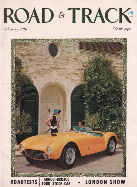 Road & Track - 1956 February - Arnolt-Bristol, The Allard-Dodge, Ford Interceptor Coupe, Lincoln Cla