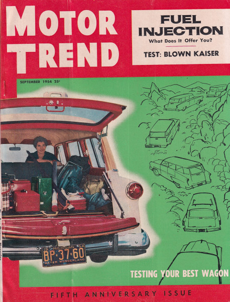 Motor Trend - 1954 September
