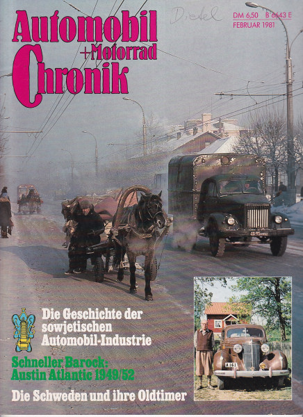 Automobil und Motorrad Chronik - 1981 - Februar