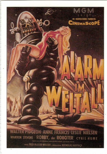 Cinema Filmkarte "Alarm im Weltall"