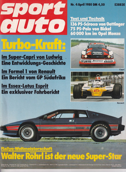 sport auto - 1980 April
