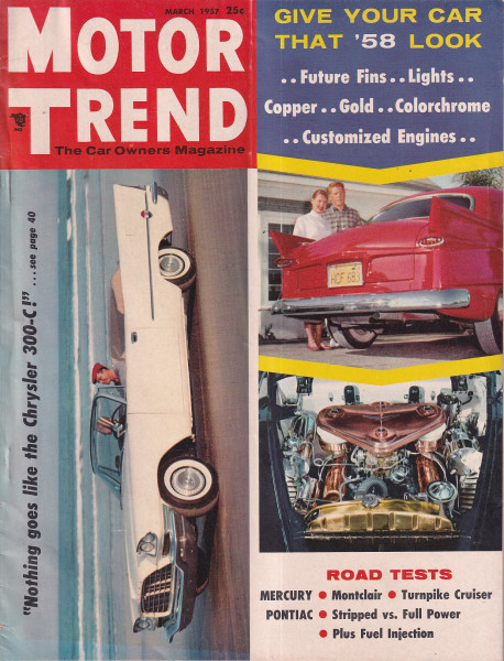 Motor Trend - 1957 March