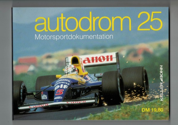 autodrom 25 - Motorsportdokumentation Ausgabe 1993
