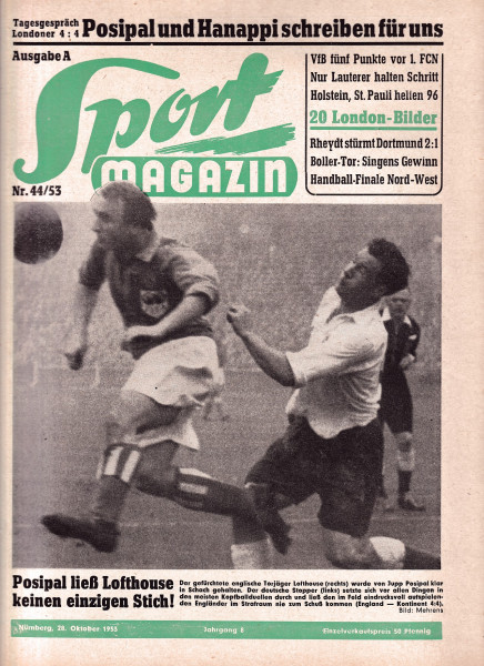 Sport Magazin - 1953 44 A - 28. Oktober 1953