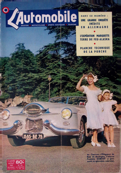 L´Automobile No. 76 - Aout 1952