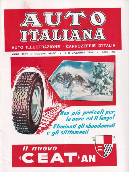 Auto Italiana - 1954 - Nr. 49-50