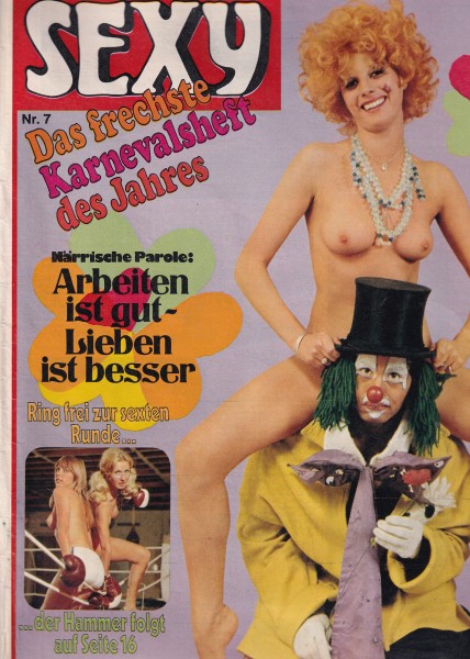 Sexy - Zeitschrift - 1972 - Nr. 07 - Das frechste Karnevalsheft des Jahres