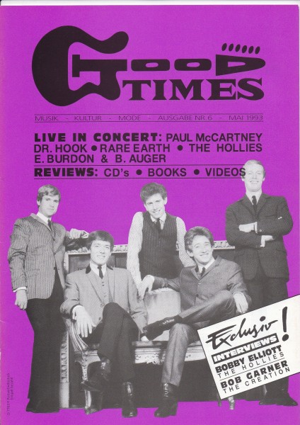 Good Times Ausgabe Nr. 6 - Mai 1993 - Bob Elliot, The Story of Creation, Bob Garner, Paul McCartney