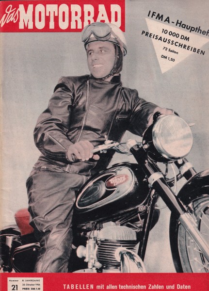 Das Motorrad - 1956 - Heft 21 - Hercules K 100