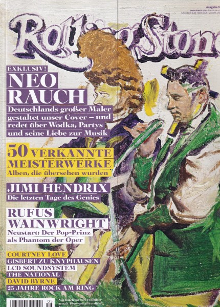 Rolling Stone 2010-05 Mai - Ausgabe 187 - Jimi Hendrix, Courtney Love, David Byrne - mit CD