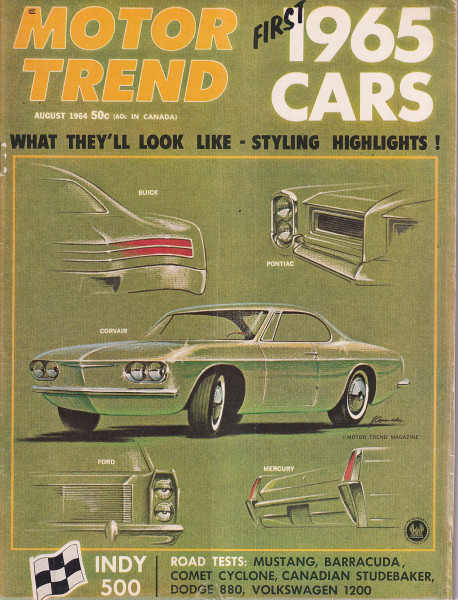 Motor Trend - 1964 August