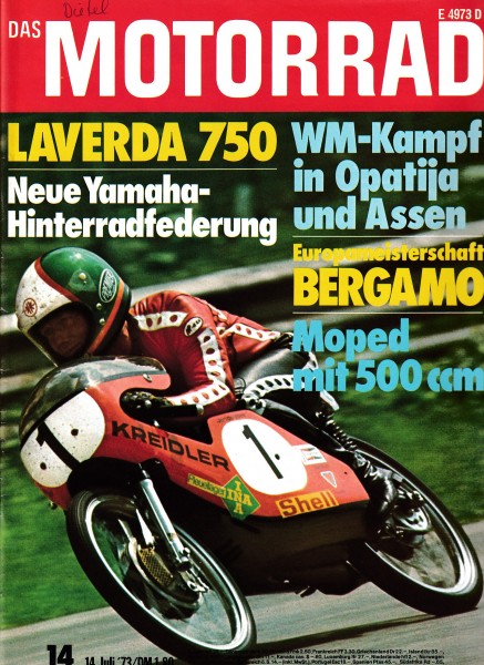 Das Motorrad - 1973 - Heft 14 - Laverda 750