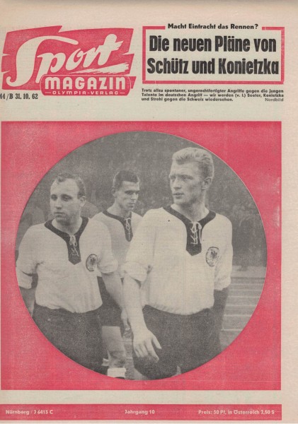 Sport Magazin - 1962 44 B - 31.10.1962