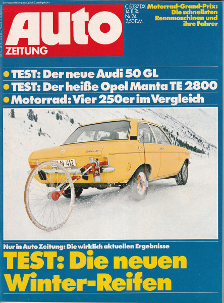 Auto Zeitung 1974 Heft 24 - 14.11.1974