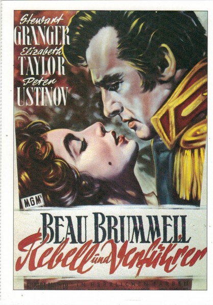 Cinema Filmkarte "Beau Brummell - Rebell und Verführer"