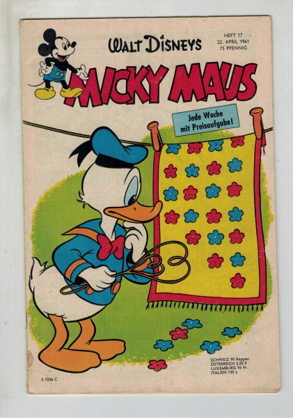 Micky Maus 1961 Nr. 17 / 22.04.1961