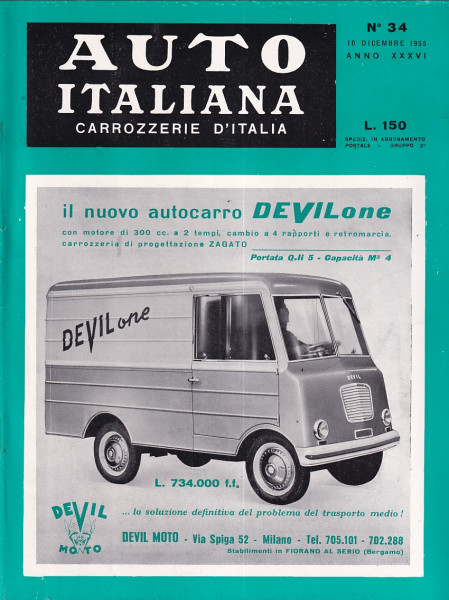 Auto Italiana - 1955 - Nr. 34