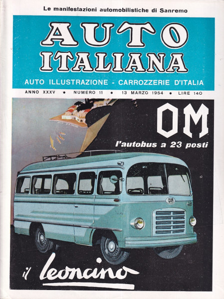 Auto Italiana - 1954 - Nr. 11