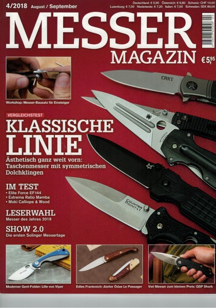 Messer Magazin, 2018/04, August/September