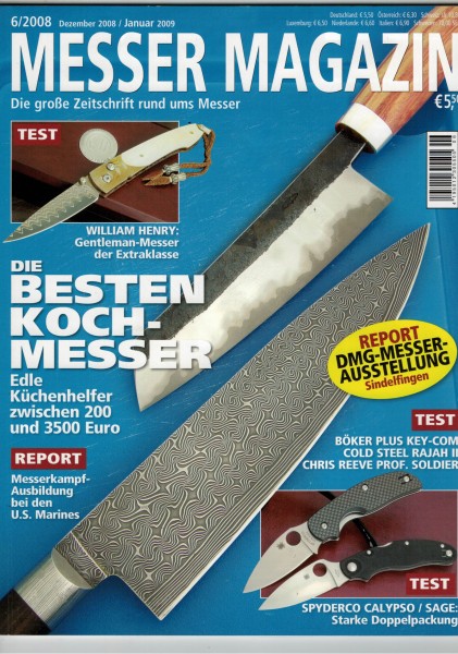 Messer Magazin, 2008/06, Dezember 2008/Januar 2009