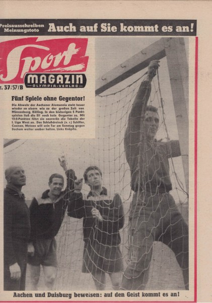 Sport Magazin - 1957 37 B - 12.09.1957