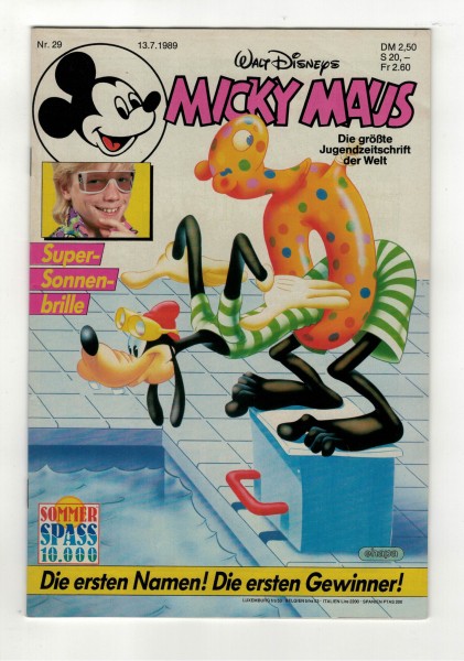 Micky Maus 1989 Nr. 29 / 13.07.1989