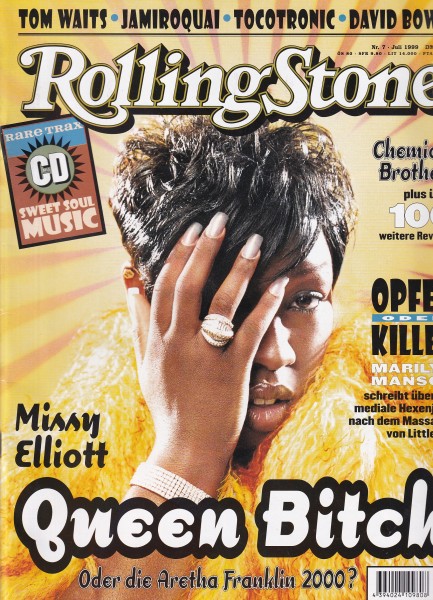 Rolling Stone 1999-07 Juli - Ausgabe 57 - Missy Elliott, Marilyn Manson, Tom Waits - mit CD