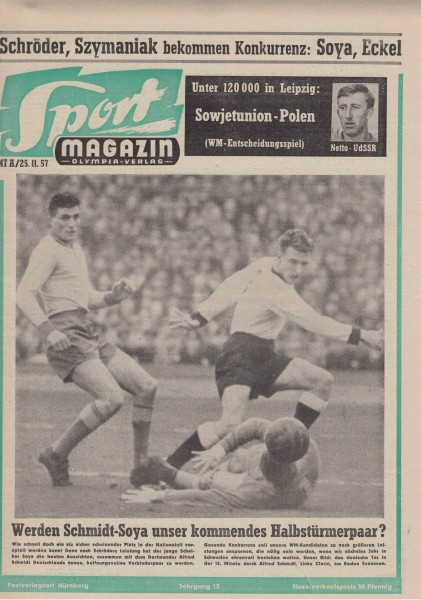 Sport Magazin - 1957 47 A - 25.11.1957