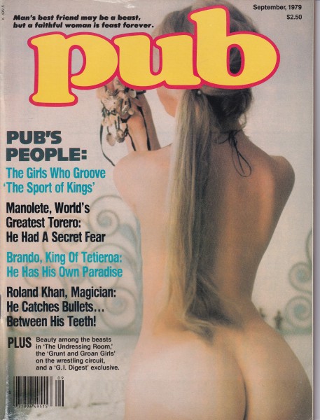 pub - for men who love women - Sex Magazin - USA - 1979-Volume 3 Number 6