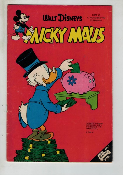 Micky Maus 1963 Nr. 45 / 09.11.1963