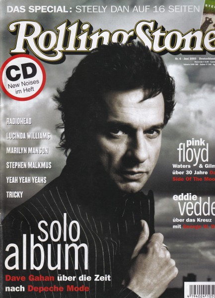 Rolling Stone 2003-06 Juni - Ausgabe 104 - Steely Dan, Pink Floyd, Radiohead, Tricky - mit CD