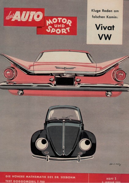 Auto Motor und Sport 1959 Heft 01 - 03.01.1959 - Goggomobil T 700