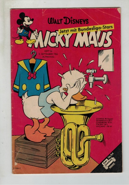 Micky Maus 1964 Nr. 36 / 05.09.1964