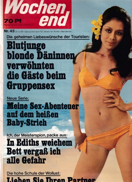 Wochenend - Magazin - 1971 - Nr. 43