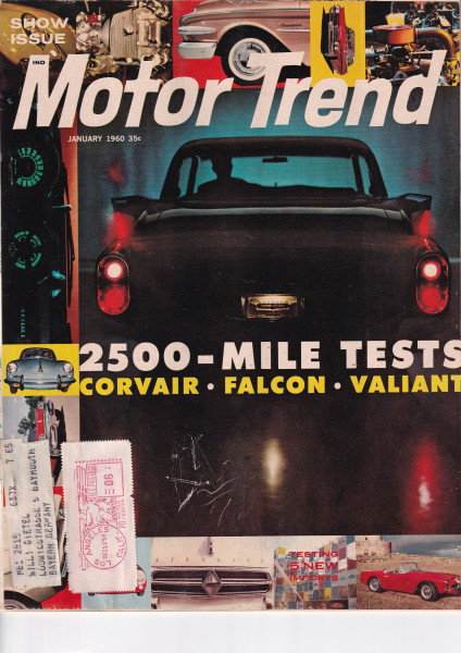 Motor Trend - 1960 January